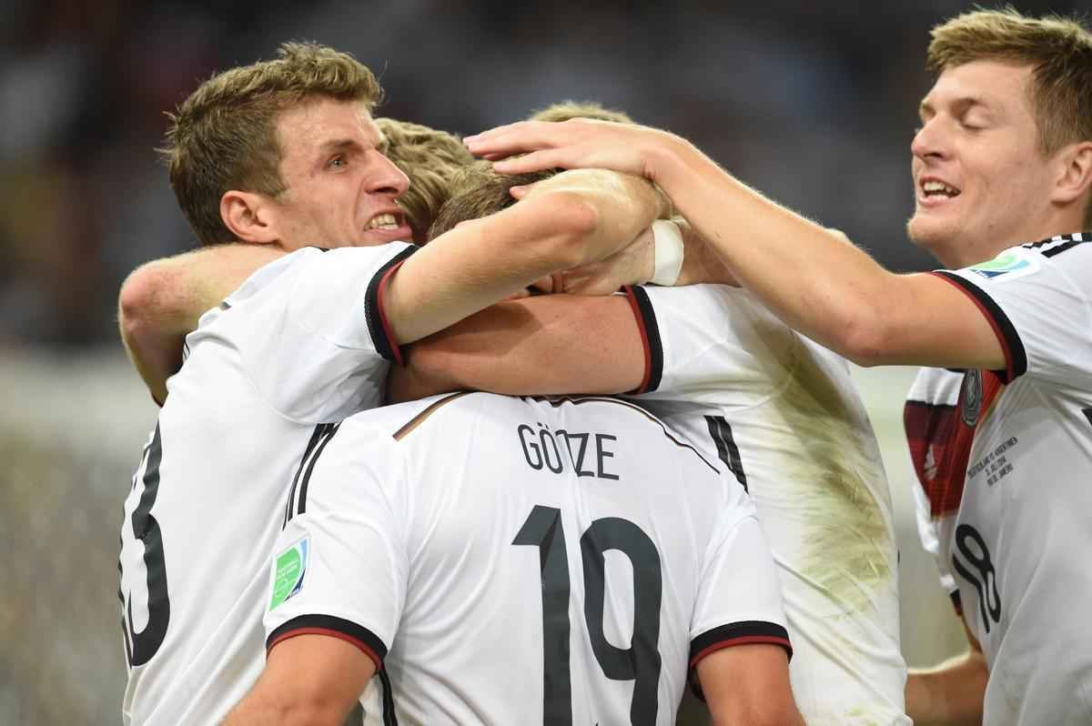 Imagens exclusivas da deciso da Copa do Mundo de 2014, entre Alemanha e Argentina, no Maracan