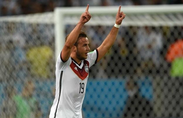 Aos sete minutos do segundo tempo da prorrogao, Mario Gtze fez o gol do ttulo da Alemanha