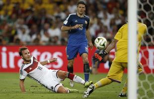 Aos sete minutos do segundo tempo da prorrogação, Mario Götze fez o gol do título da Alemanha