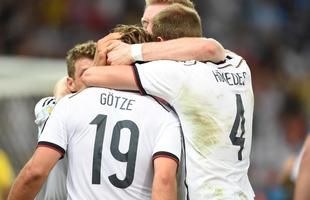 Aos sete minutos do segundo tempo da prorrogação, Mario Götze fez o gol do título da Alemanha
