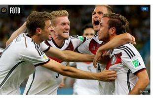 Corriere dello Sport: 'Alemanha campeã do mundo'