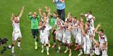No Maracanã, Seleção da Alemanha festeja a conquista da quarta Copa do Mundo