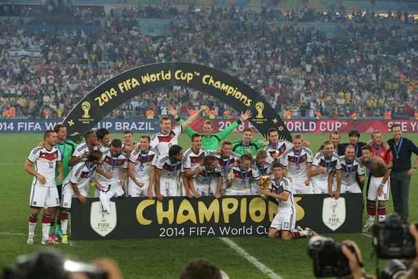 Com gol de Mario Gtze, Alemanha conquistou seu quarto ttulo mundial; veja fotos da festa germnica e da decepo argentina no Maracan