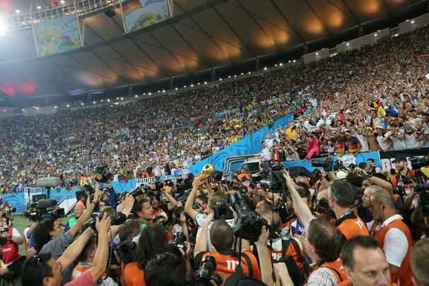 Com gol de Mario Gtze, Alemanha conquistou seu quarto ttulo mundial; veja fotos da festa germnica e da decepo argentina no Maracan