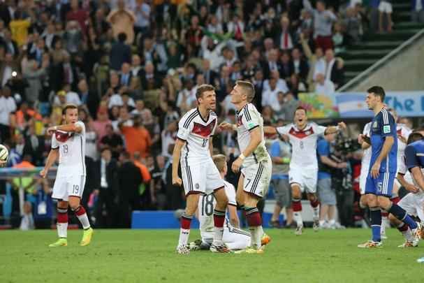 Com gol de Mario Gtze, Alemanha conquistou seu quarto ttulo mundial; veja fotos da festa germnica e da decepo argentina no Maracan