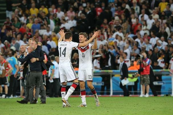 Com gol de Mario Gtze, Alemanha conquistou seu quarto ttulo mundial; veja fotos da festa germnica e da decepo argentina no Maracan