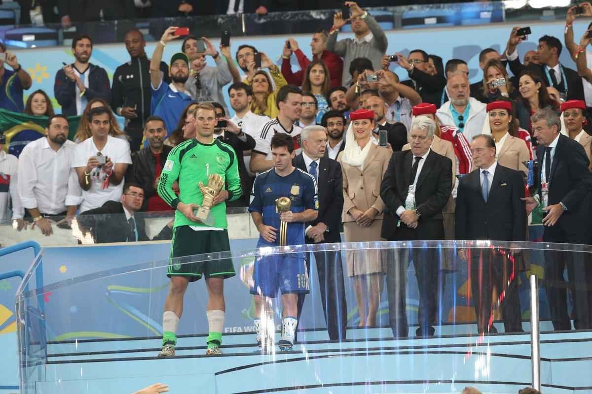 Com gol de Mario Gtze, Alemanha conquistou seu quarto ttulo mundial; veja fotos da festa germnica e da decepo argentina no Maracan