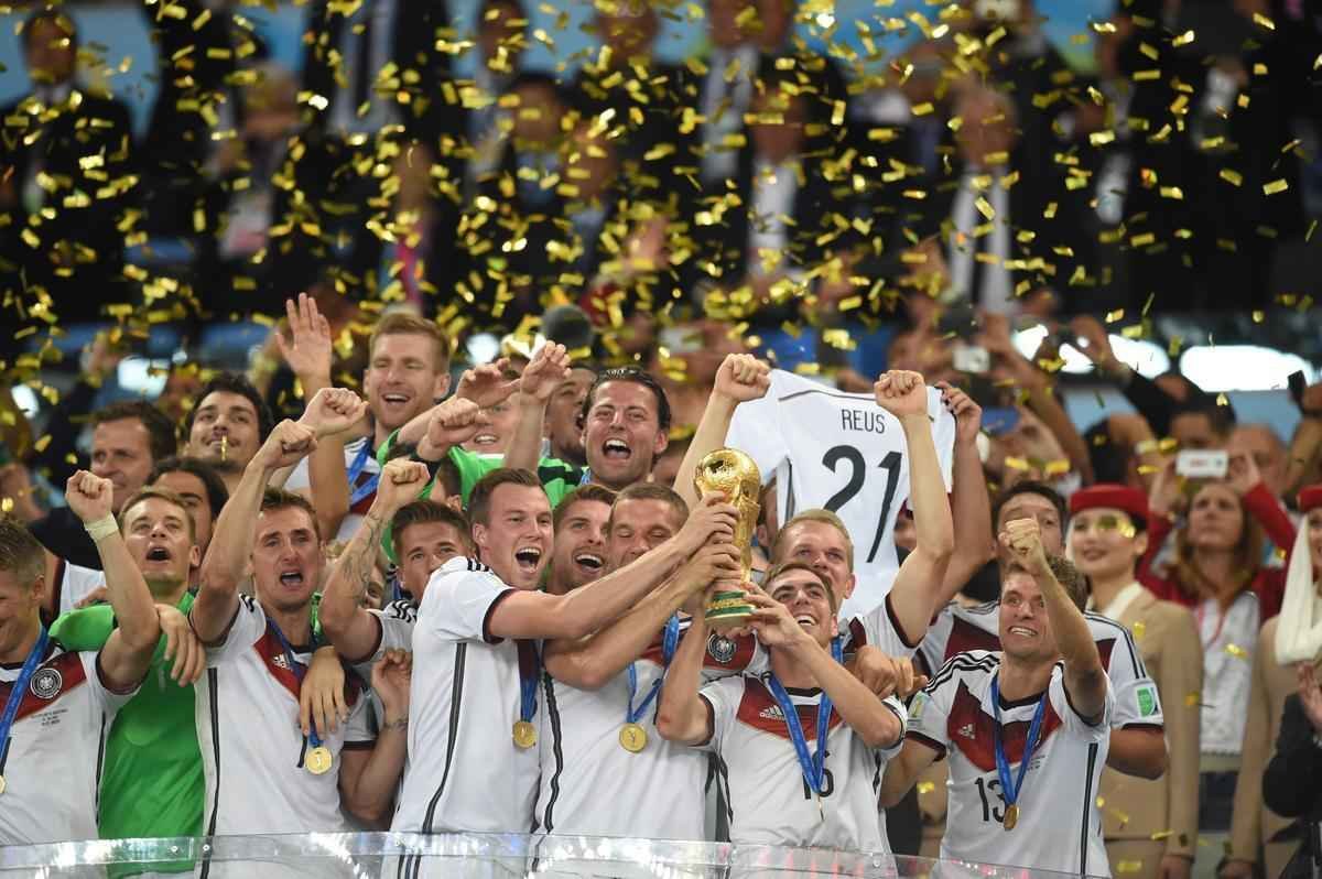 Com gol de Mario Gtze, Alemanha conquistou seu quarto ttulo mundial; veja fotos da festa germnica e da decepo argentina no Maracan