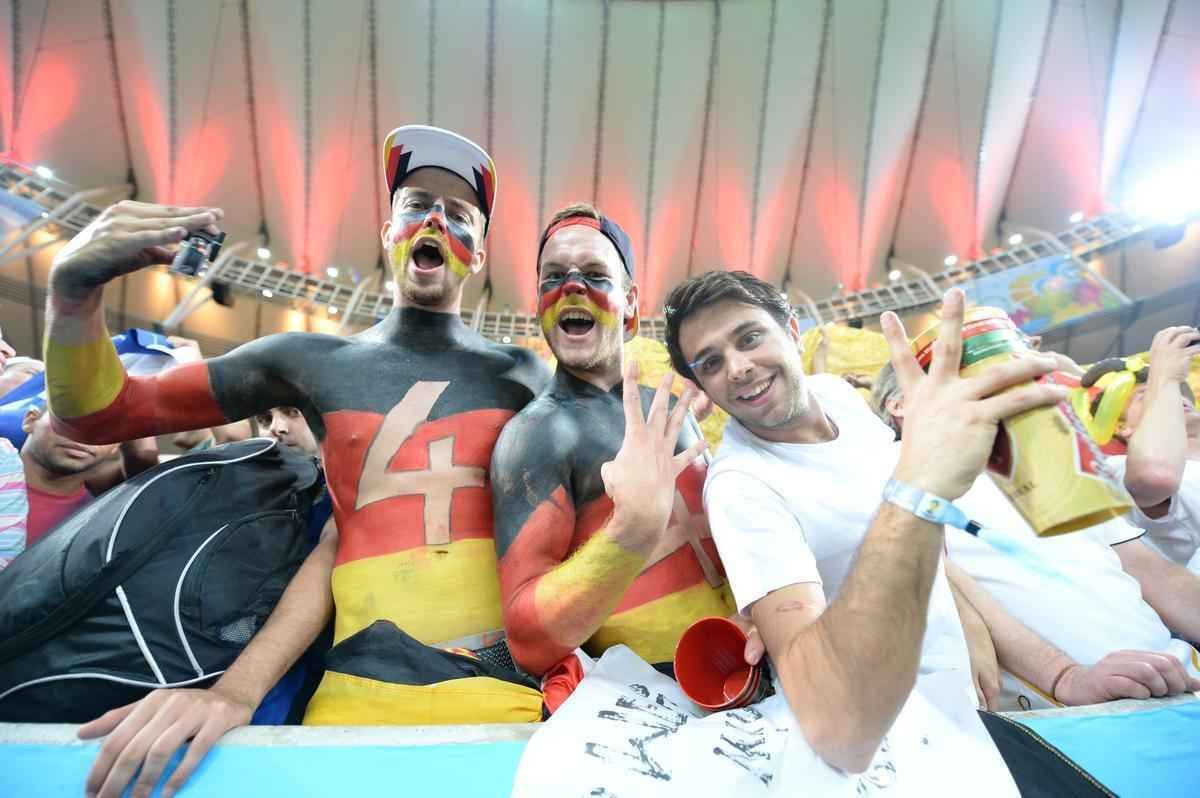 Com gol de Mario Gtze, Alemanha conquistou seu quarto ttulo mundial; veja fotos da festa germnica e da decepo argentina no Maracan
