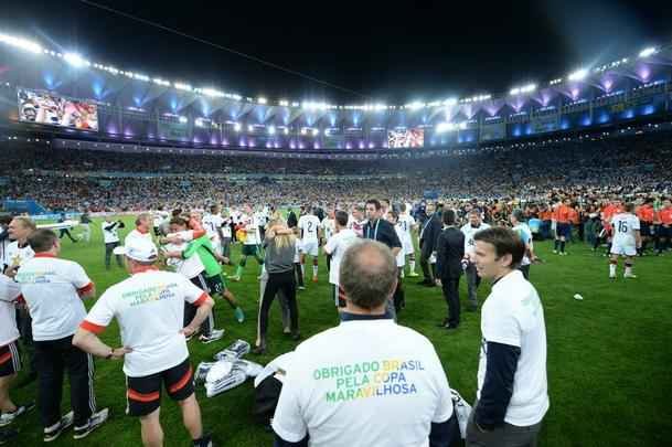 Com gol de Mario Gtze, Alemanha conquistou seu quarto ttulo mundial; veja fotos da festa germnica e da decepo argentina no Maracan