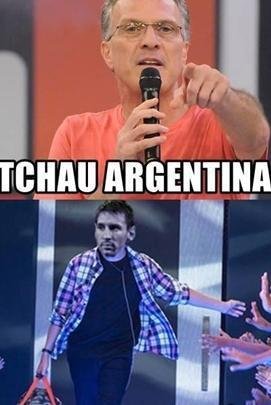 Messi aparece em montagem como BBB e se despede do Brasil 