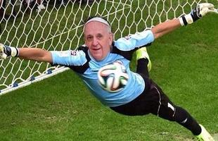 Papa Francisco no gol 