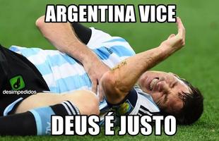 Brasileiros não perdoaram a rivalidade e ironizaram a derrota argentina 