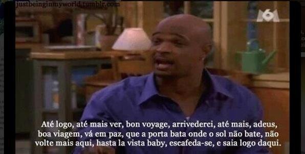 Adeus em  vrias lnguas para os hermanos 