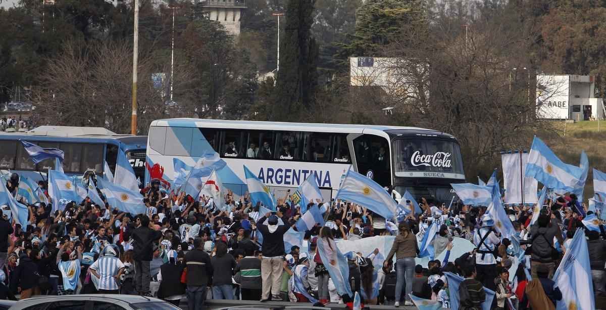 Argentina perdeu o Mundial para a Alemanha, mas foi abraada pelos torcedores