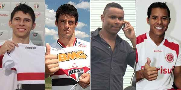 Divulga��o - Site Oficial do S�o Paulo / Site Oficial do Internacional / Reprodu��o TV Alterosa