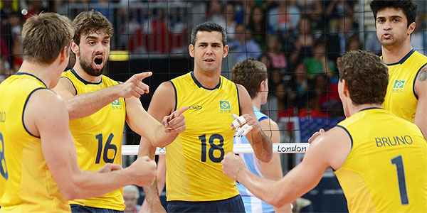 Seleção masculina de vôlei da Rússia garante vaga na Rio-2016