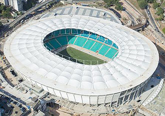 Veja a galeria de fotos da Arena Fonte Nova (ME Portal da Copa)