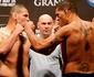 Com Mike Tyson presente, pesagem do UFC 160 agita torcida em Las Vegas