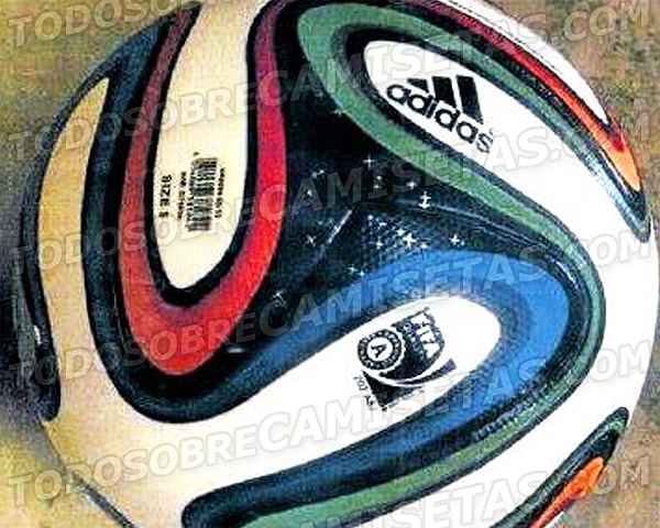 Mini Bola Adidas Brazuca WC 2014 - Flamengo