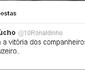 Nas redes sociais, Ronaldinho Gacho comemora vitria do Galo no clssico