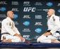 FOTO: Georges St. Pierre convida Royce Gracie para treino aberto do UFC 167