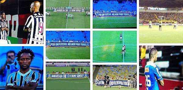 Após protesto na rodada, jogadores ameaçam fazer greve e parar o Brasileirão