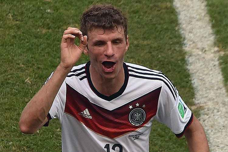 Em Mundiais, Thomas Müller fez mais gols que os últimos cinco melhores do  mundo somados - Superesportes