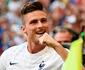 Substituto de Ribry no ataque, Giroud marca o 100 gol da Frana na histria do Mundial