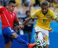 Duelo particular entre Neymar e Alexis Snchez termina empatado, mas Brasil leva a melhor