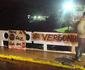 Frio e chuva na madrugada n�o impedem protesto de torcedor contra a Sele��o na Granja