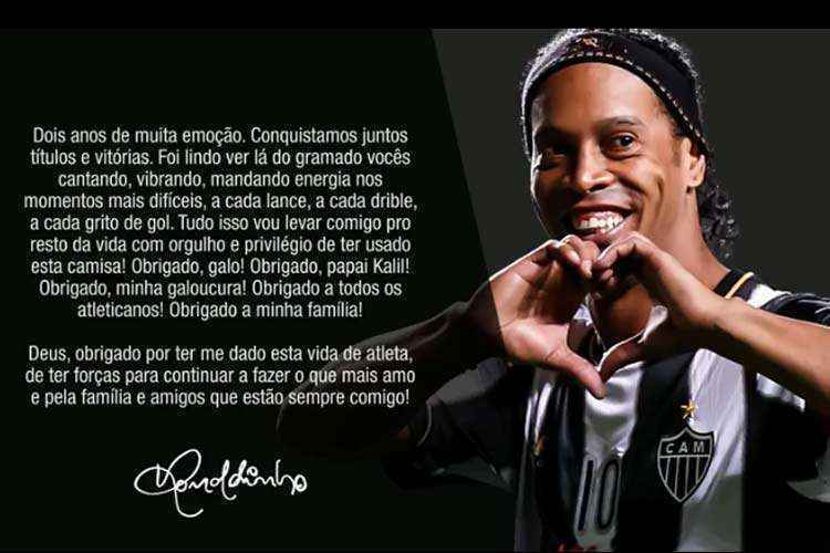 Vai deixar saudade! Relembre lances geniais de Ronaldinho Gaúcho