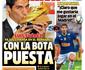 Na mira do Real Madrid, volante celeste Lucas Silva volta a estampar capa de jornal na Espanha