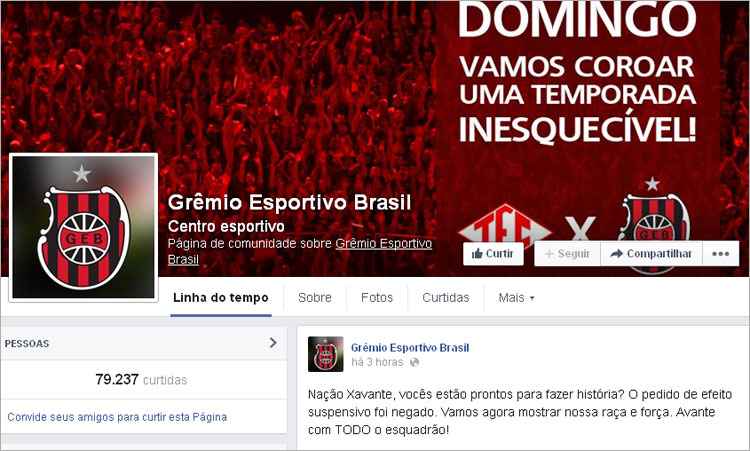 Reproduo Facebook Brasil de Pelotas