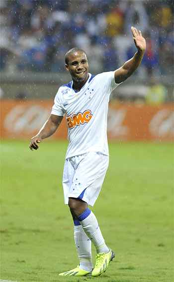 Atacante Borges no inesquecível jogo Cruzeiro 5 x 3 Criciúma, #Cruzeiro, Valeu, Borges!