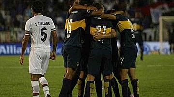 Site do Boca Juniors/Divulgao