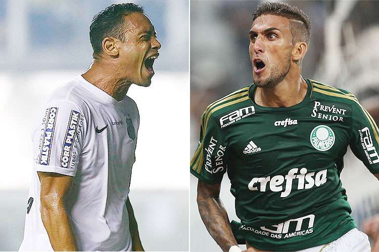 Ricardo Saibun/Santos FC e Cesar Greco/Ag Palmeiras/Divulgao