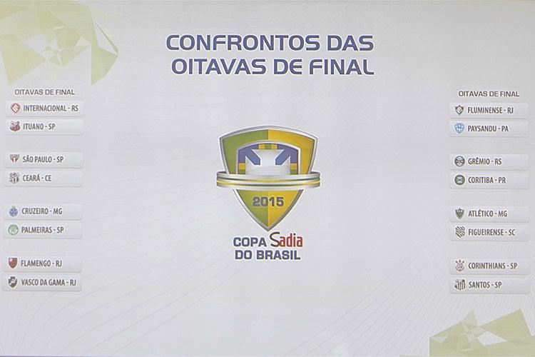 Copa do Brasil: veja os confrontos e mandos de campo das oitavas de final -  Superesportes