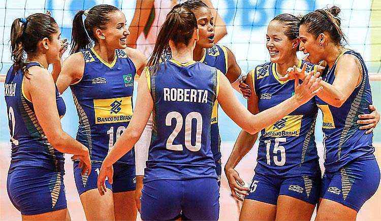 Brasil x Holanda  Copa Internacional de Voleibol Feminino