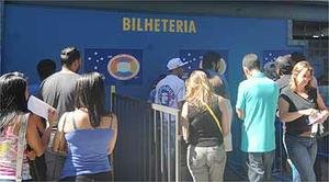 Belo Horizonte terá posto de venda de ingressos para partida entre Cruzeiro e Palmeiras