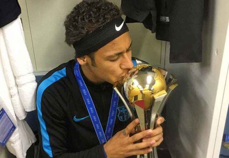 Vítima do Barcelona no Mundial de 2011, Neymar festeja 'sonho realizado' na  competição - Superesportes