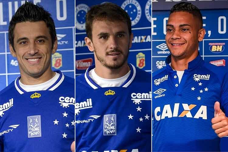 Bryan, Robinho e Lucas tentam se destacar no Cruzeiro em ano pouco produtivo de reforços