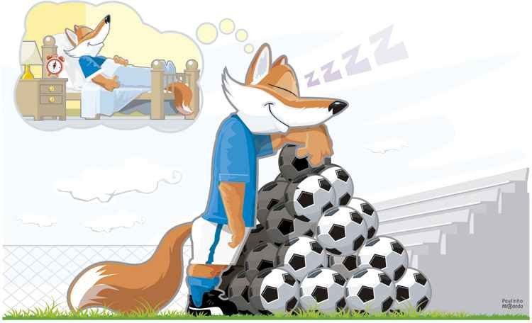 Jogadores do Cruzeiro se ajustam ao novo fuso horário dos treinamentos na Toca da Raposa II