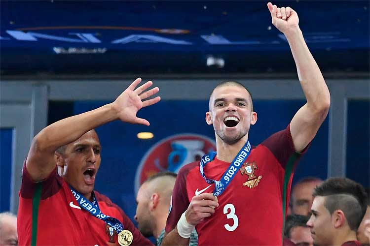 Pepe foi o melhor jogador do Euro'2016