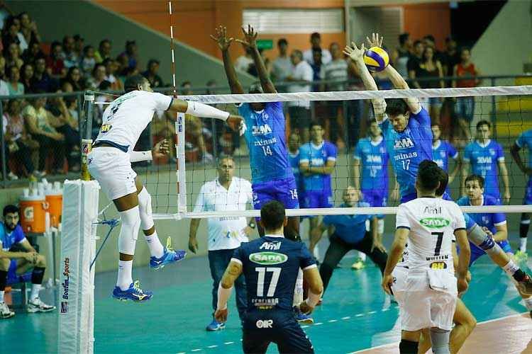Clássico entre Cruzeiro e Minas, em Contagem, encerra primeira fase do Mineiro de Vôlei