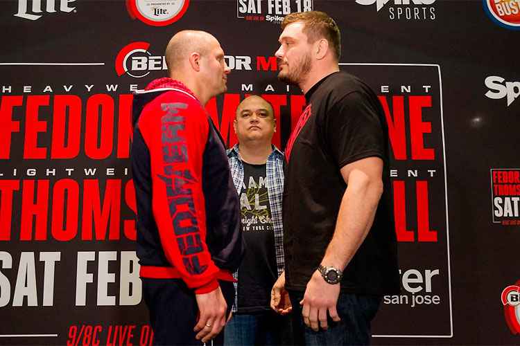 Lenda' russa do MMA, Fedor Emelianenko estreia no Bellator diante