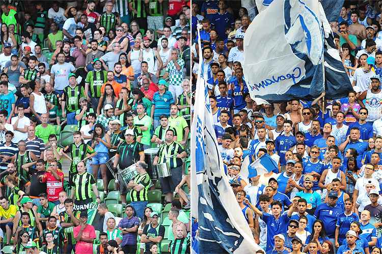 Com 92% de ingressos vendidos, América x Cruzeiro tem 3º 