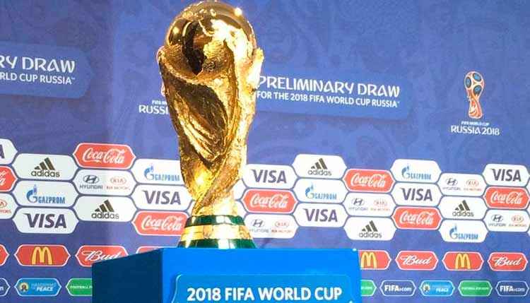 Fifa revela logo da Copa do Mundo de 2018 da Rússia