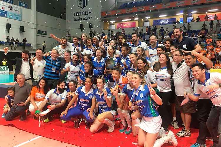 Minas volta a bater o Praia em final e conquista o Sul-Americano de Clubes  - Superesportes