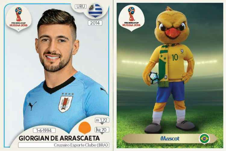 Panini lança álbum de figurinhas oficial da Copa do Mundo 2018